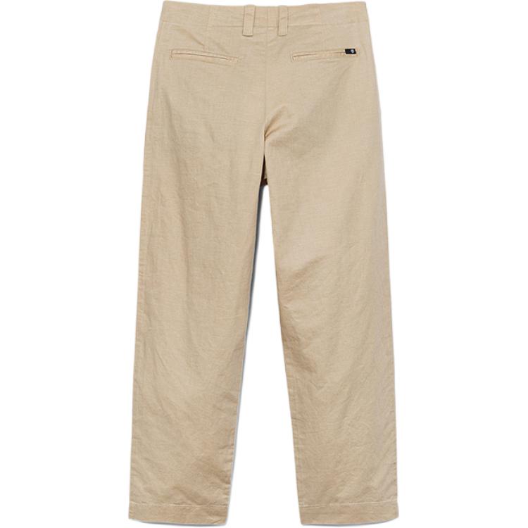 Timberland SS25 Solid Color Breathable Outdoor Casual Loose Cargo Pants Women pants Earth-Tone A67DQ-Y94