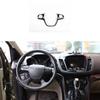 Carbon Fiber Steering Wheel Moulding 2013-2015 Cover Trim For Ford Kuga Escape