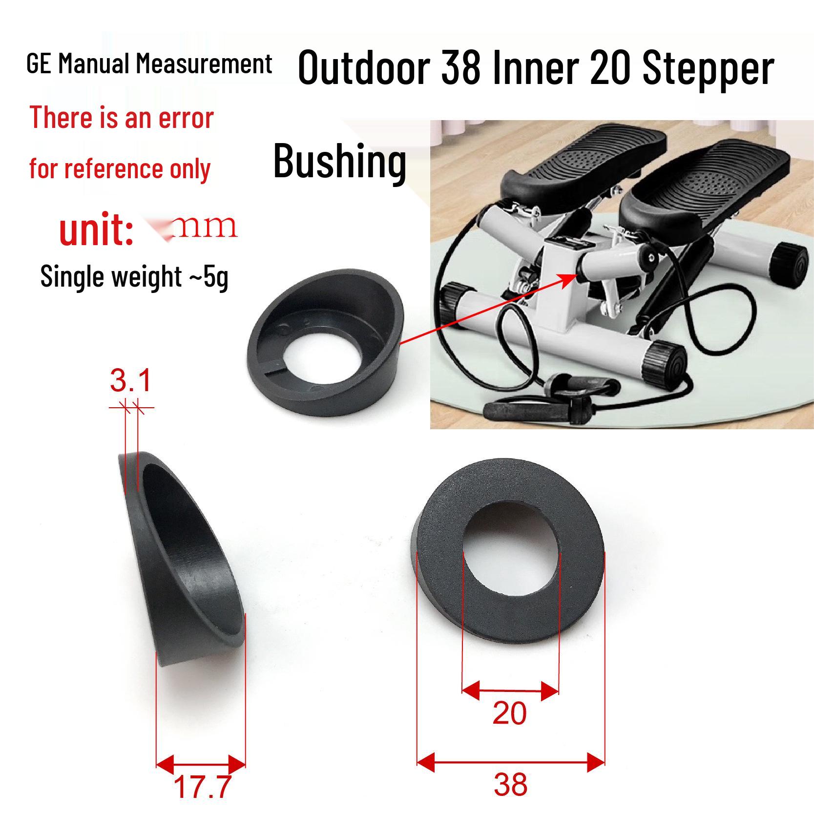 

Outer 38 Twisted Waist Stepper Decorative Beveled Limiting Cover - Fitness Equipment Plastic Parts Plastic