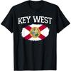 KEY WEST FL FLORIDA Flag Vintage USA Sports Men Women Cotton Men T Shirt S
