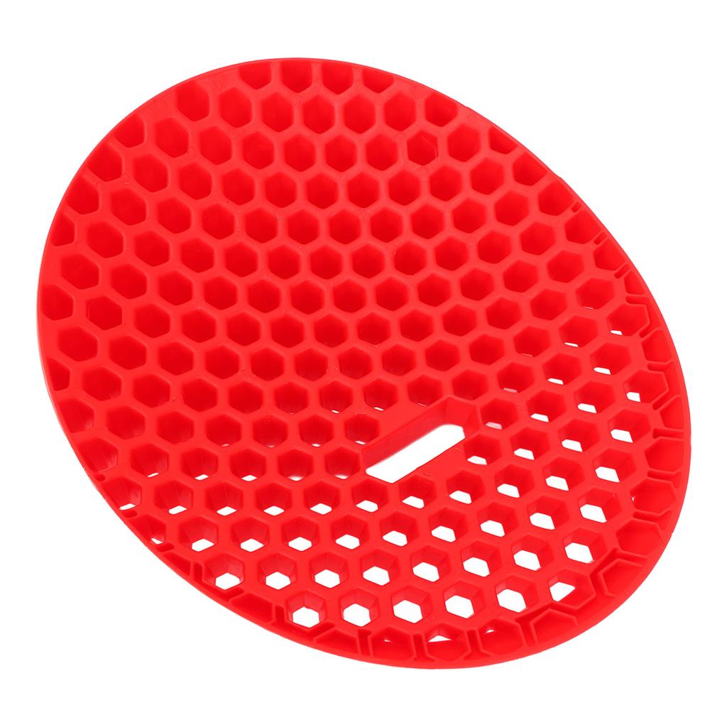 Car Wash Bucket Insert Red Effective Multifunctional Rugged Car Wash Washboard Insert for Sediment