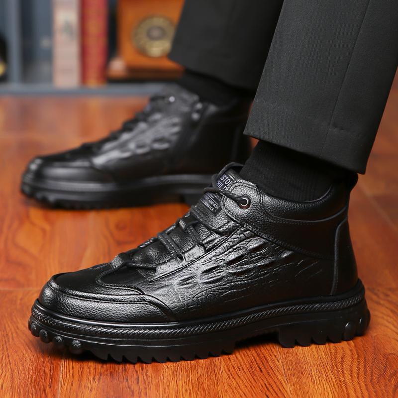 Модные зимние ботинки для снега — фото 6