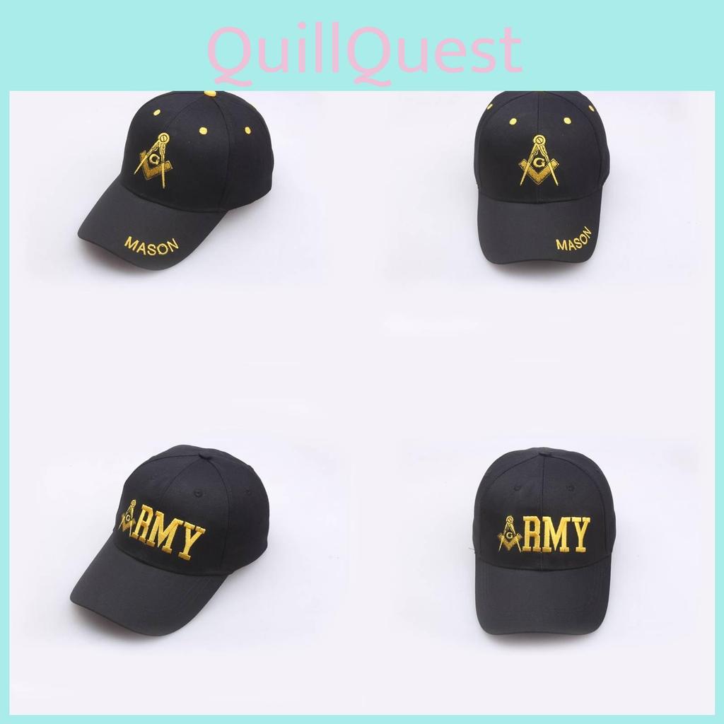 Mason Freemason Cotton Baseball Hat With Breathable Design For Casual Wear