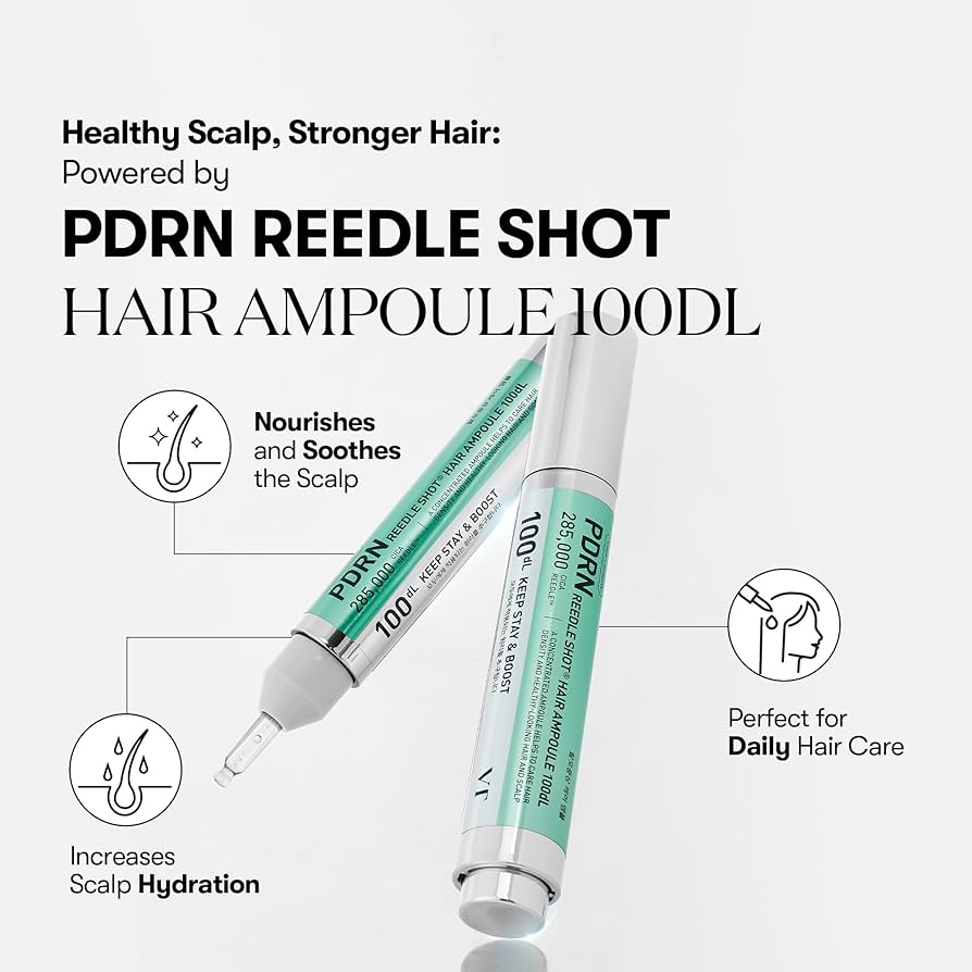 VT PDRN Reedle Shot Hair Ampoule 100/300/700 15ml