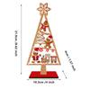 Santa Claus Desktop Decoration Wooden Tabletop Sign Exquisite Christmas Signs Plaque  Home Decor