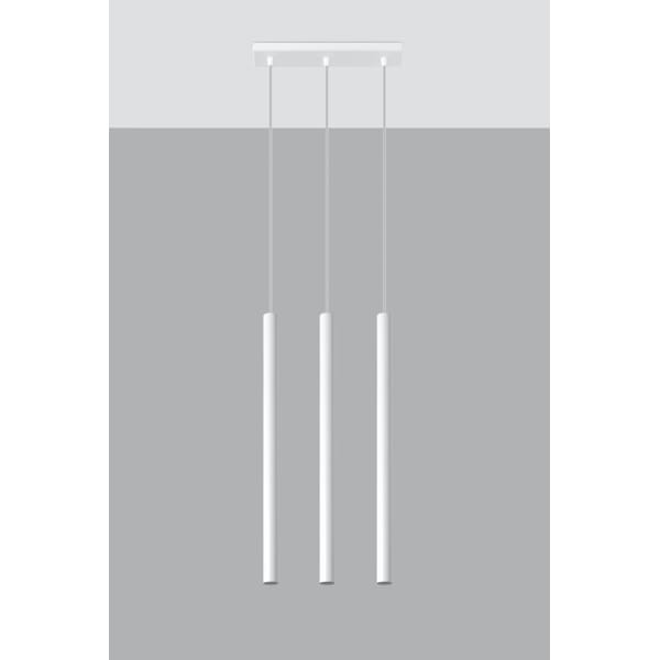 PASTELO 3 White Hanging Lamp