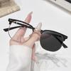 Photochromic Anti Radiation Glasses Eyeglass Eyeglasses for Woman Men Vintage Eyebrow Frame Glasses Fashion Eyewear