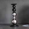 Light Luxury and High-end Metal Ball Aromatherapy Candle Holder Model Room Hotel Art Designer Decoration Solid Wood Ornaments