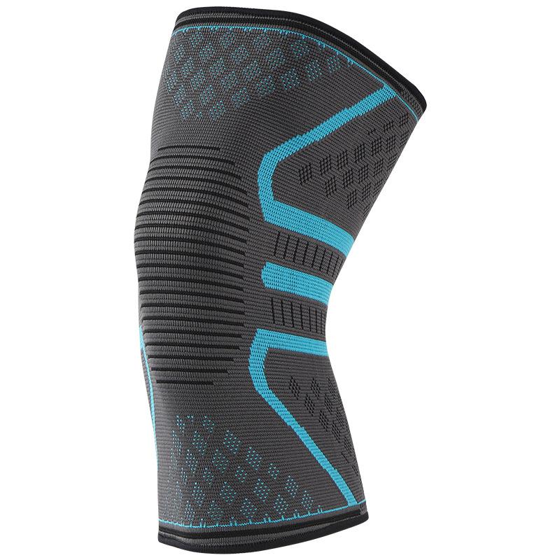 Genouillères de sport, basketball, badminton, fitness, équipement de protection cycliste chaud pour hommes, genouillères en nylon pour femmes en gros transfrontalier