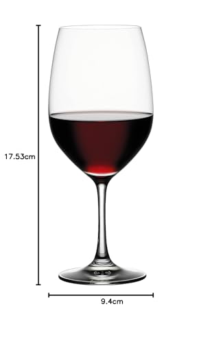 Spiegelau Vino Grande Bordeaux Red Wine Glass Set, 620ml, 4510277, Set of 4