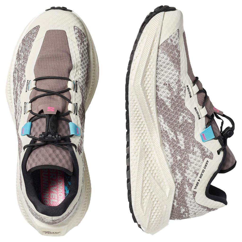 SALOMON AERO GLIDE 4 Running Shoes Women's Gray 491755