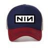 Nine Inch Nails Cappellino da papà NIN Band Rock Industriale Americana Cappellino da baseball Hipster Estivo Premium Cotone Puro Uomo Cappelli a rete