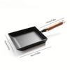 Cast Iron Tamagoyaki Pan Square Frying Pan Durable Reusable Egg Omelet Pan for Frying Eggs Pancakes Household Cooking Tools