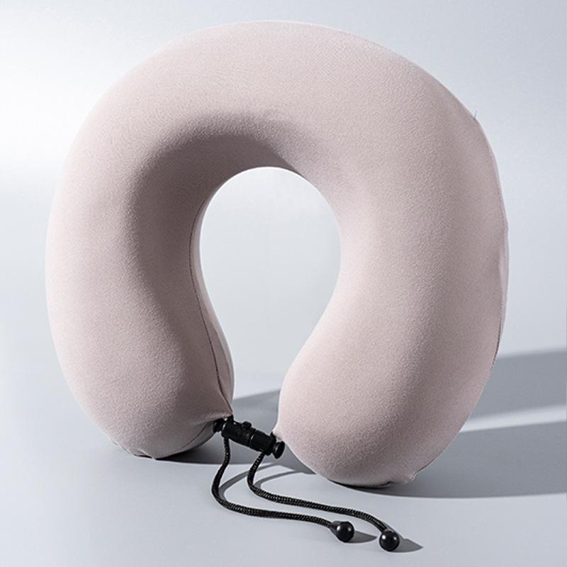 Almofada de Viagem em Espuma de Memória em Forma de U para Suporte de Pescoço