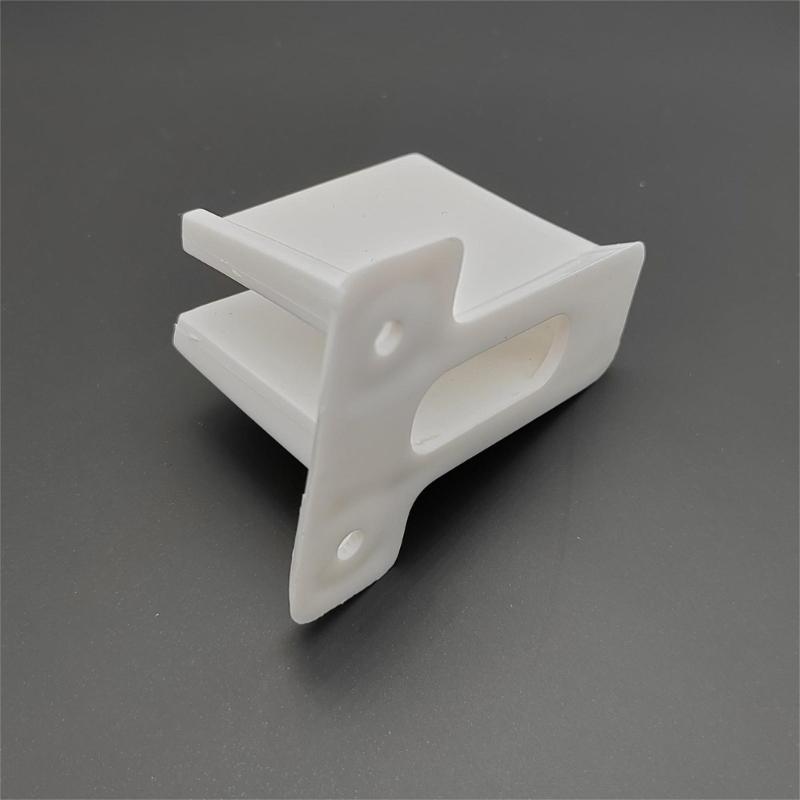 Closet Rod End Supports Opening Flange Rod Bracket for Closet Shelf Wardrobe Shower Curtain Accessories Poles Sockets