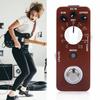DC 9V 128mA Full Metal Shell Mini Octave Guitar Effect Pedal 11 Octave Modes True Bypass