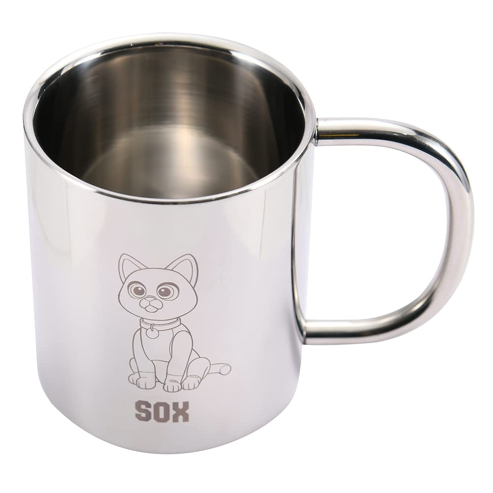 YAXEL Disney Stainless Steel Double Layer Mug 300ml SOX Silver