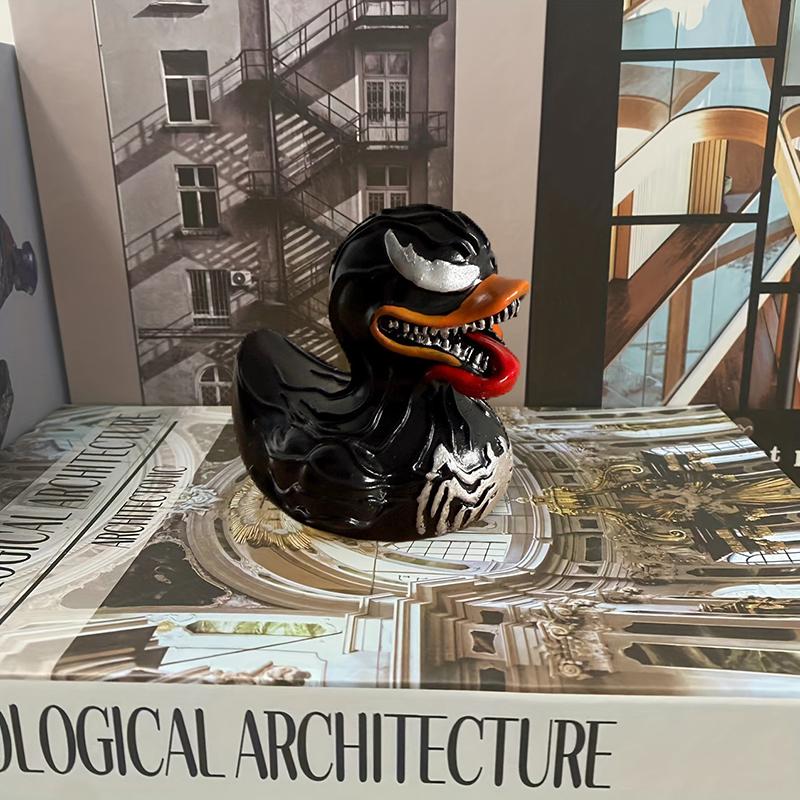 Special-Shaped Duck Ornament, Alien Duck Statue, Wicked Funny Resin Duck, Home Decoration Ornament, Car Ornament