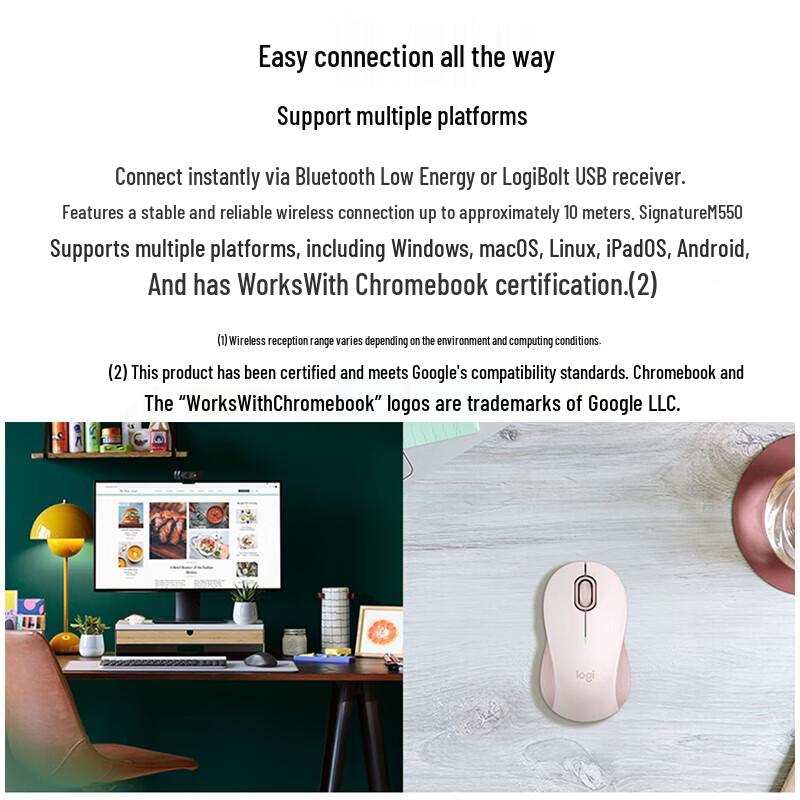 Logitech M550M Wireless Bluetooth Mouse