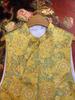 2025 Early Autumn New Chinese Style Jacquard Stand Collar Retro Slimming Casual Vest