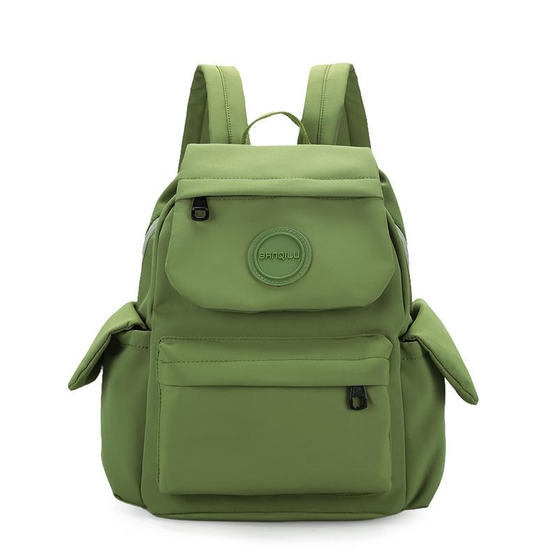 Women's Travel Outdoor Nylon Backpack Student Book Nylon Lightweight Small Backpack