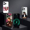 L-Kimi Cool A-Antonelli Phone Case For iPhone17,16,15,14,13,12 Plus,Max Soft Silicone Black Cover