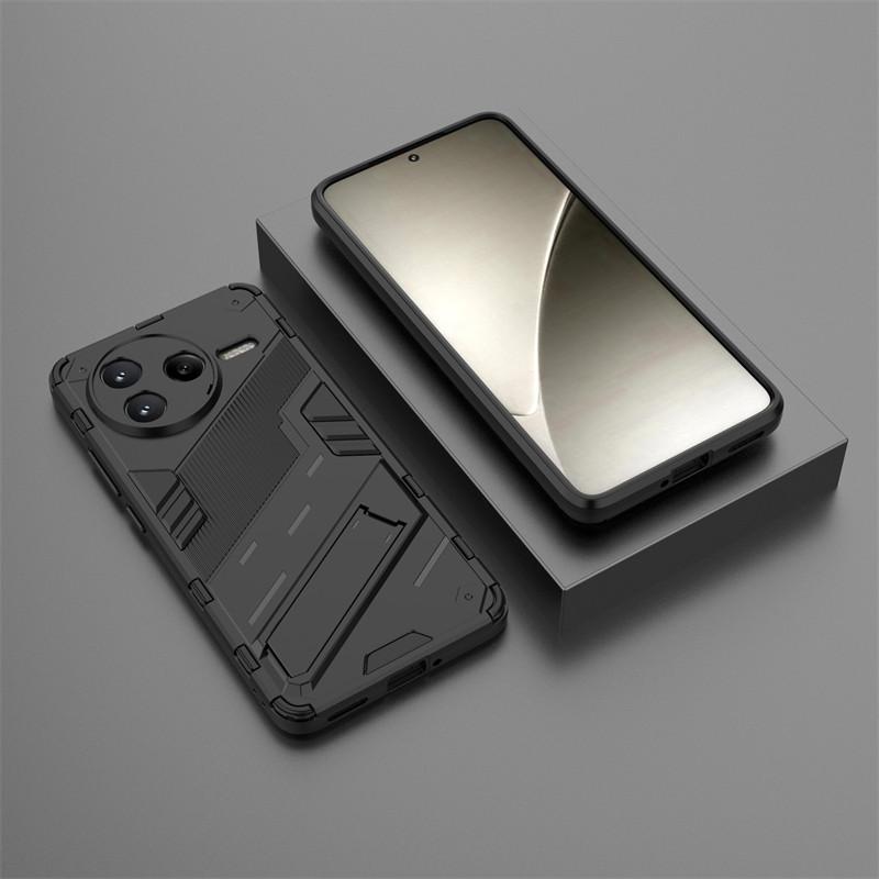 Für Xiaomi Poco F7 Pro Hülle Xiaomi Poco F7 Pro Hülle Halter Stoßfest TPU Armor PC Silikon Rückseite Für Xiaomi Poco F7 Pro