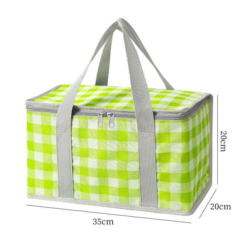 Waterproof Insulated Picnic Bag - Large Capacity Lunch Box with Cold/Fresh Keeping Features