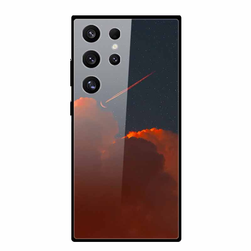 Handyhülle Für Samsung Galaxy S25 S24 Ultra Plus Luxus Schutzhülle Stoßfeste Abdeckung Für Samsung S 24 FE Hartes Gehärtetes Glas Schale
