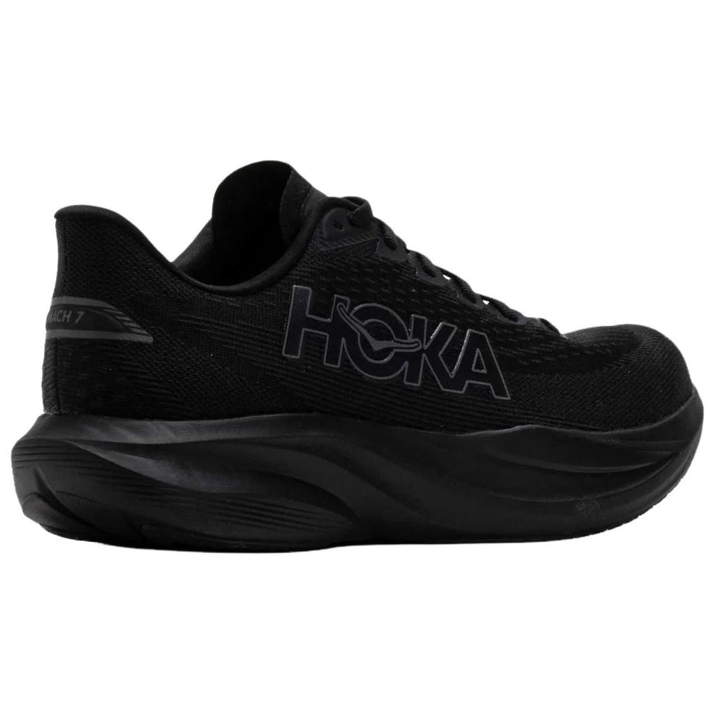 Hoka One One Mach 7 Versatile Comfortable Durable Breathable Supportive Running Shoes Women sneaker Black 1171938-BBLC