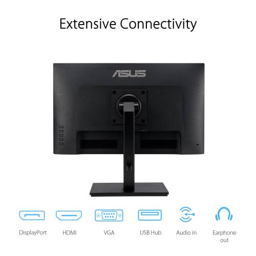 [.co.jp Exclusive] ASUS Monitor Eye Care VA24EQSB 23.8 inch / Full HD / 1920 x 1080 / IPS Frameless / 75Hz / Adaptive-Sync / Blue Light Reduction / Fl