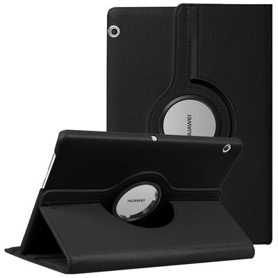 Roterende etui for Huawei MediaPad T5 10 T3 9.6 M5 Lite 10.1 8.0 Støtte Cover for Huawei MatePad 11 T10S T10 10.4 T8 Nettbrett Funda