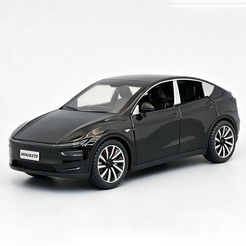 AAZP1 1:24 Model Y 2026 SUV Alloy Car Model Diecast Metal new Energy Vehicle Car Model High Simulation Sound and Light Collection Gift