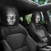 Breathable Car Seat Protector 2Pcs Universal Headrest Covers, Horror Pattern Protector, Durable Polyester Cover Stretchy Interior Accessories for All