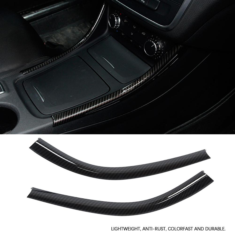 2 buc Benzi Decorative Laterale pentru Consola Centrală Auto Trim pentru Mercedes Benz A W176 CLA C117 GLA X156