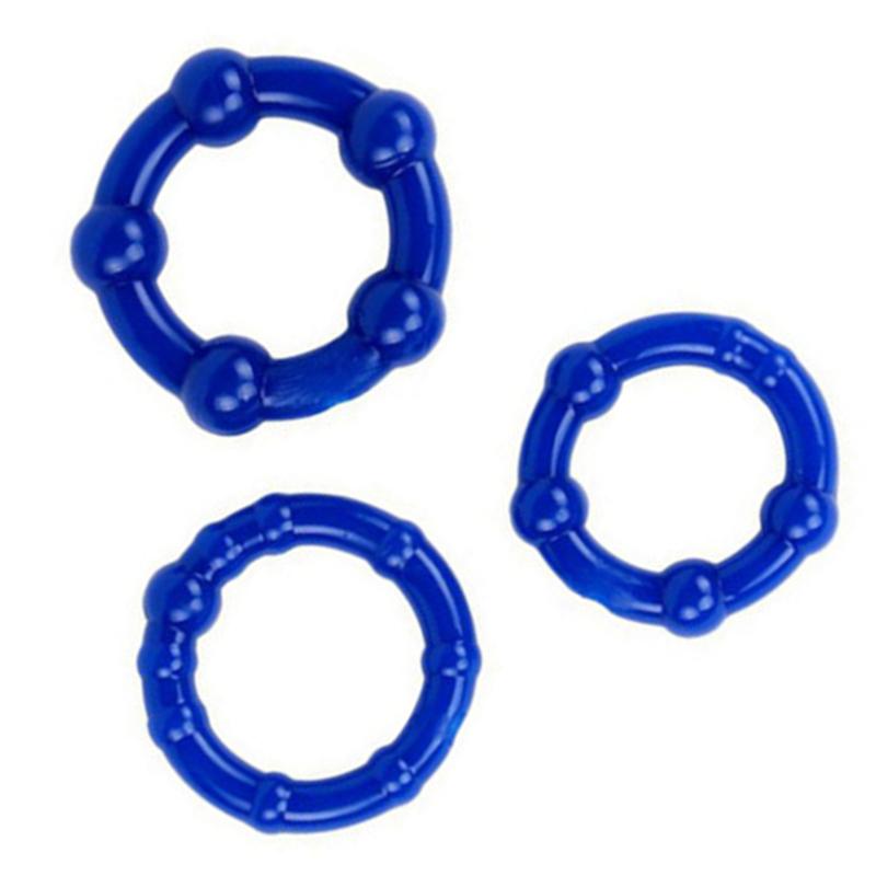 Cock Rings Durable Silicone Penis Ring Sex Toys For Men Male Delay Ejaculation Scrotum Dick Semen Lock Ring Goods For Adults Sex