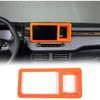 Car Center Console Navigation Panel Trim Cover Compatible with Ford Maverick 2022 Car Dashboard Center Console Multimedia Navigation GPS Panel Trim