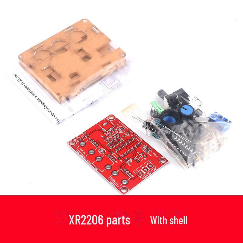DIY XR2206 High Precision Signal Generator Kit with Shell - Function Generator for Sine Wave Signals