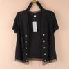 Spring Summer Women's Short Thin Long Sve Knitted Cardigan Outerwear Large Size Air Conditioning Shirt