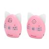 Wireless Audio Baby Monitor Two Way Talk Baby Monitor with Music Pink
