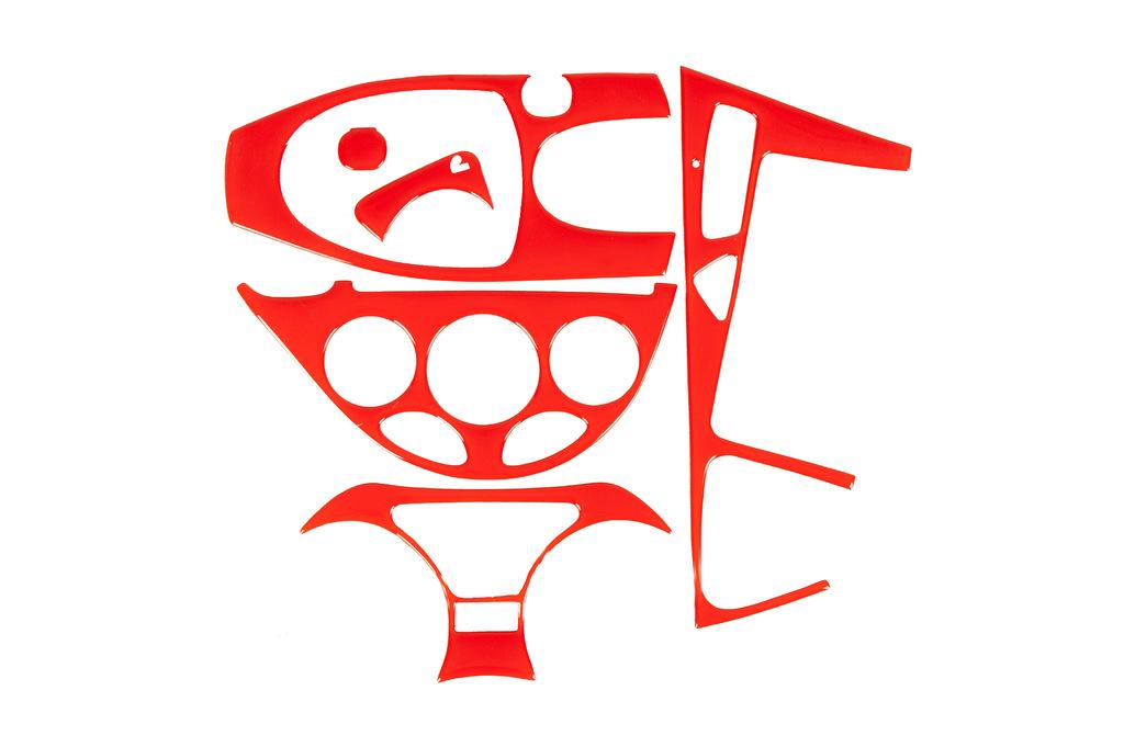 

Накладки на панель (красный цвет) для Ford Focus I 1998–2005 гг