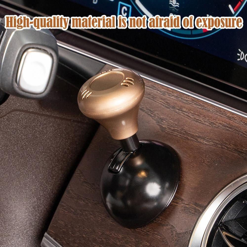 Ball-Shaped One-Touch Button Rocker Push To Start Car Joystick Starter  Car Fragrance Ornament