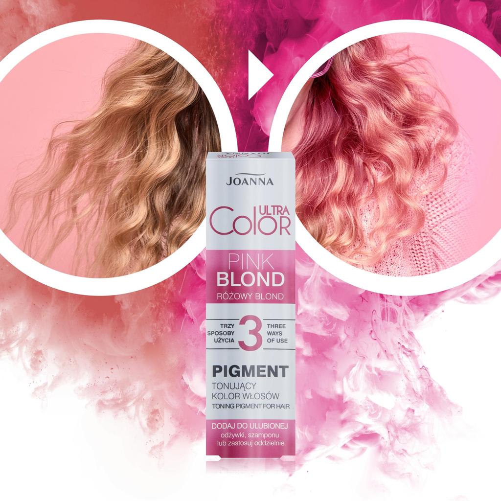 Radiant Pink Blonde Hair Toner - Salon Quality, 100ml