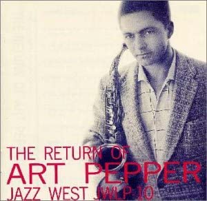 CD ART PEPPER - On Aladdin Vol.1 Return Of Art Pepp TOCJ5956 Pacific Jazz 1995 Japan Jazz Used