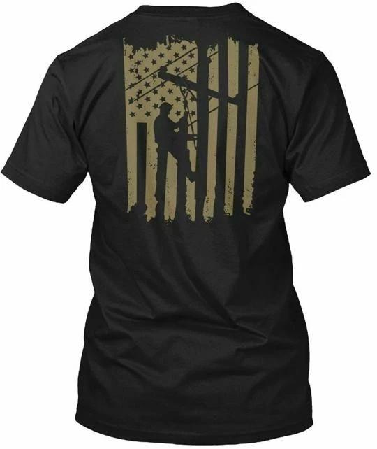 

Lineman American T shirt Made in the USA Size S to 5XL XL