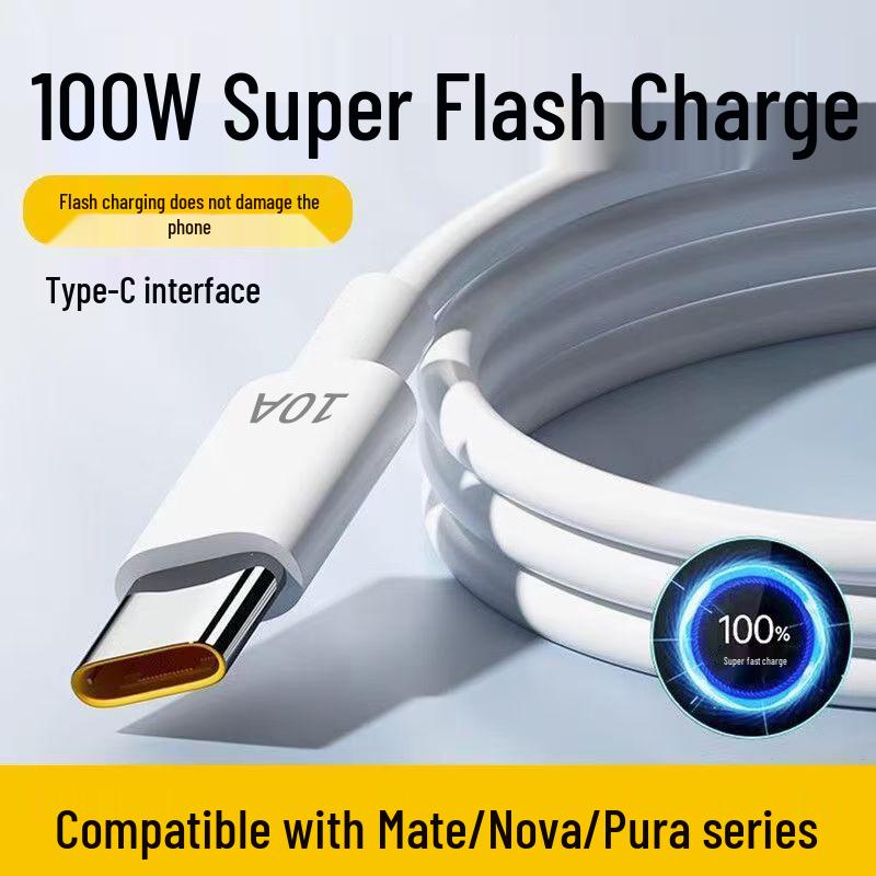High-Quality 10A Type-C Data Cable for Honor Huawei 6A - Super Fast Charging USB Cable