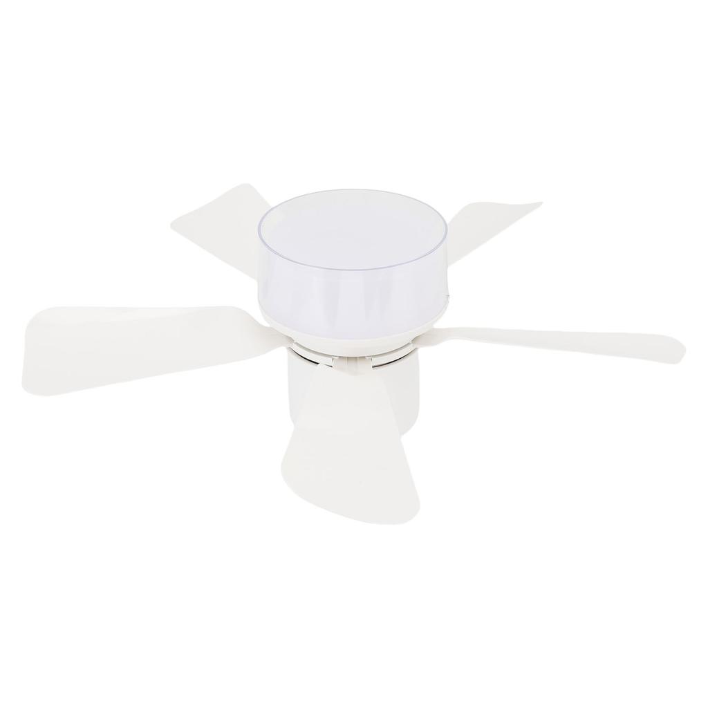 Ceiling Fan with Light 3 Colors Dimmable Quiet LED Ceiling Fan Lamp Screw in E26 Base Timer Function APP Control