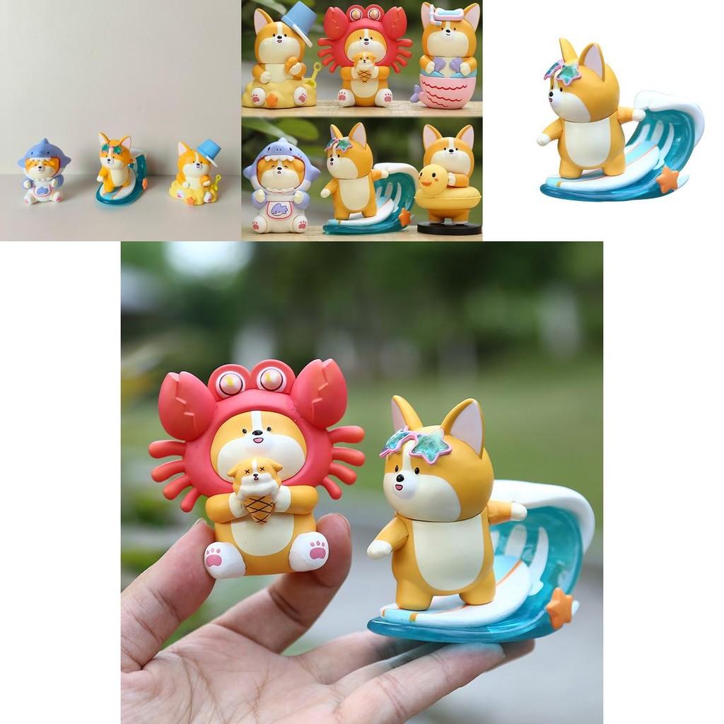 Corgi Pvc Collectible Blind Box Toy For Imaginative Play And Family Bonding