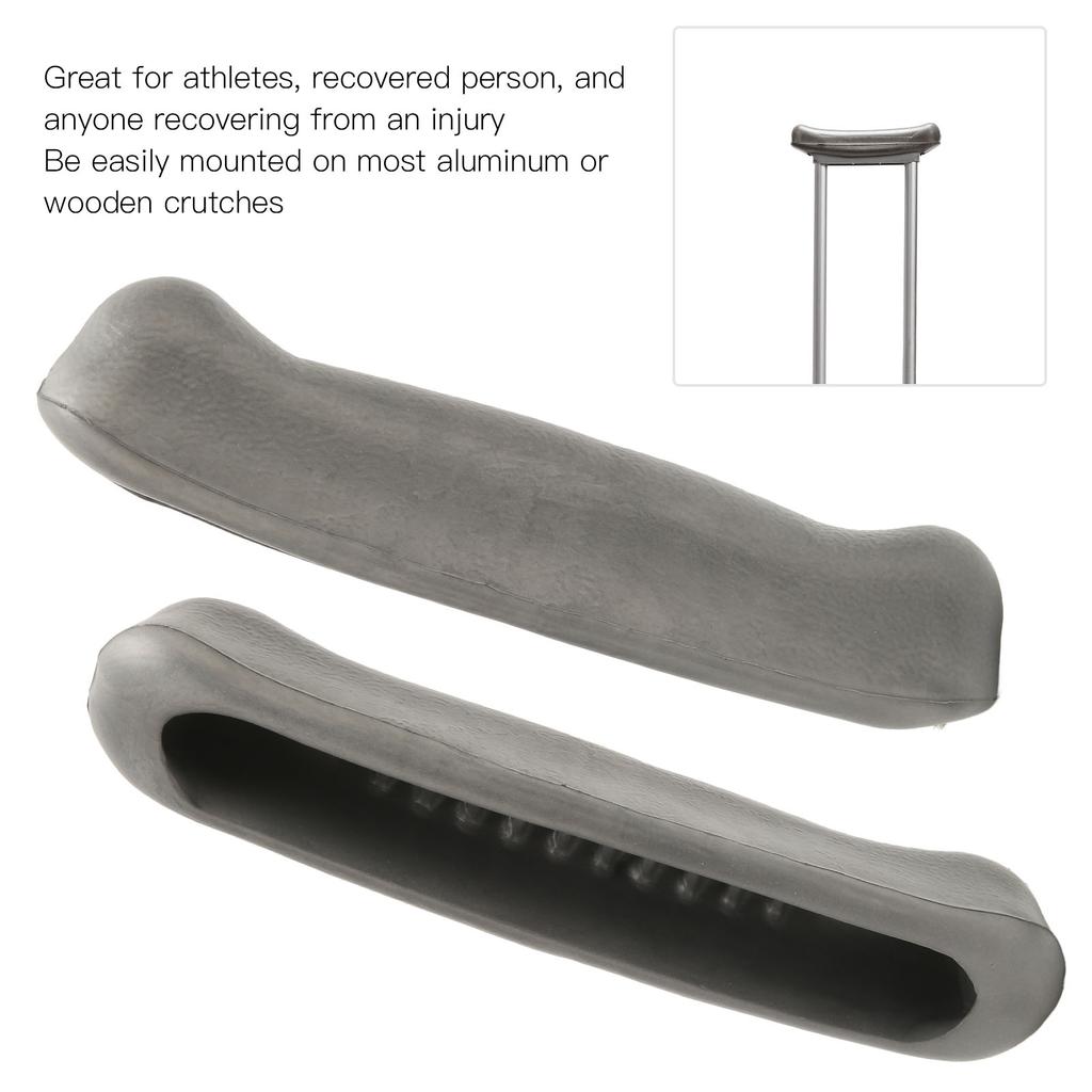 1 Pair Replacment Cushion Tops Underarm Soft Replacement Crutches Accessories for Athletes