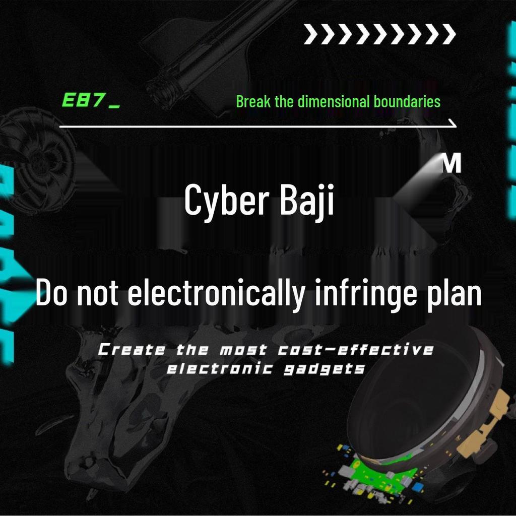 Smart Touchscreen 2D Anime Badge: Custom Video & Photo Display